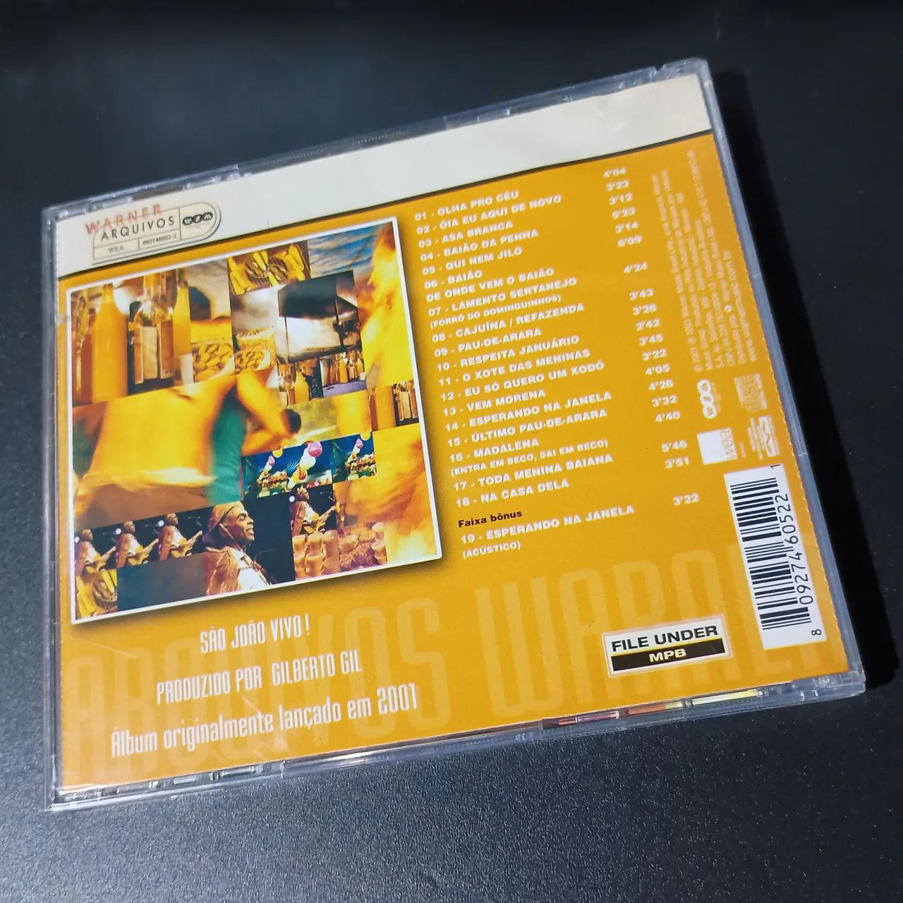 Cd Gilberto Gil SÃO JOÃO 2001  - Foto 2
