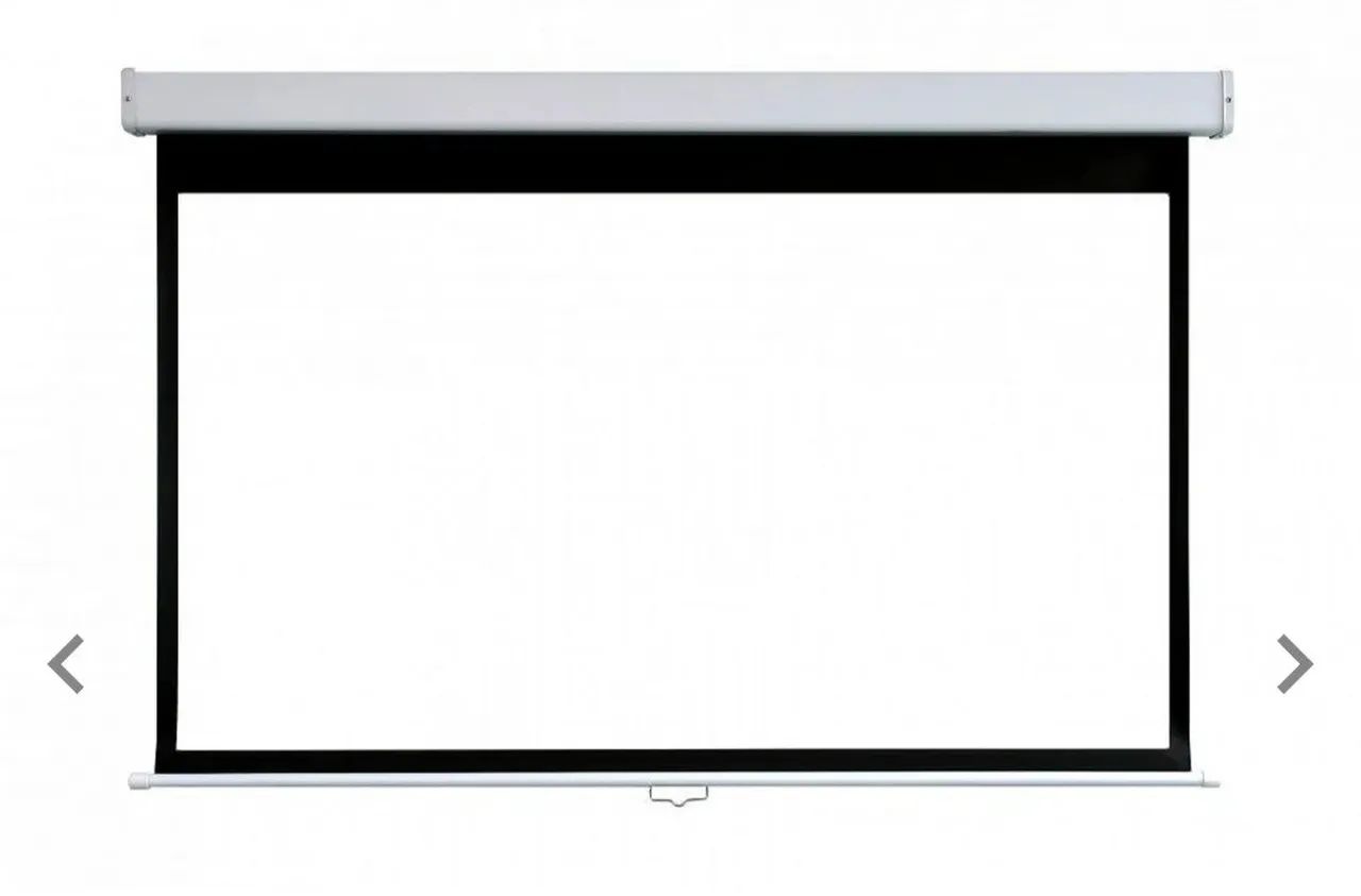 Tela de Projeção Manual Retrátil 3 metros - Foto 3