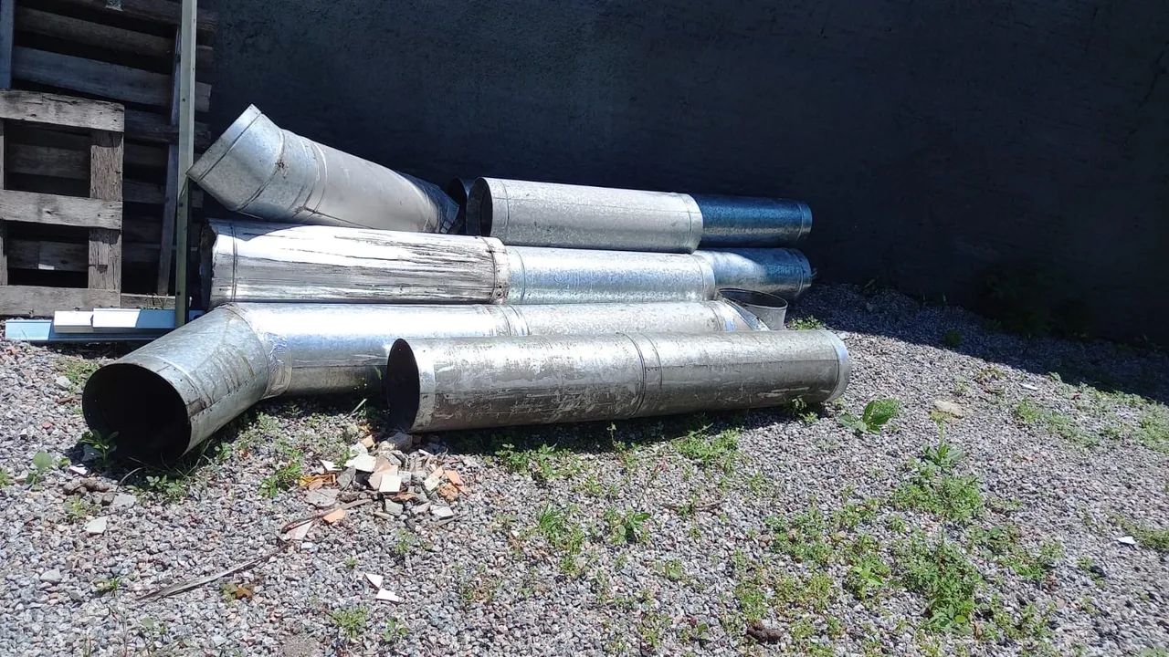 Duto para coifa industrial 