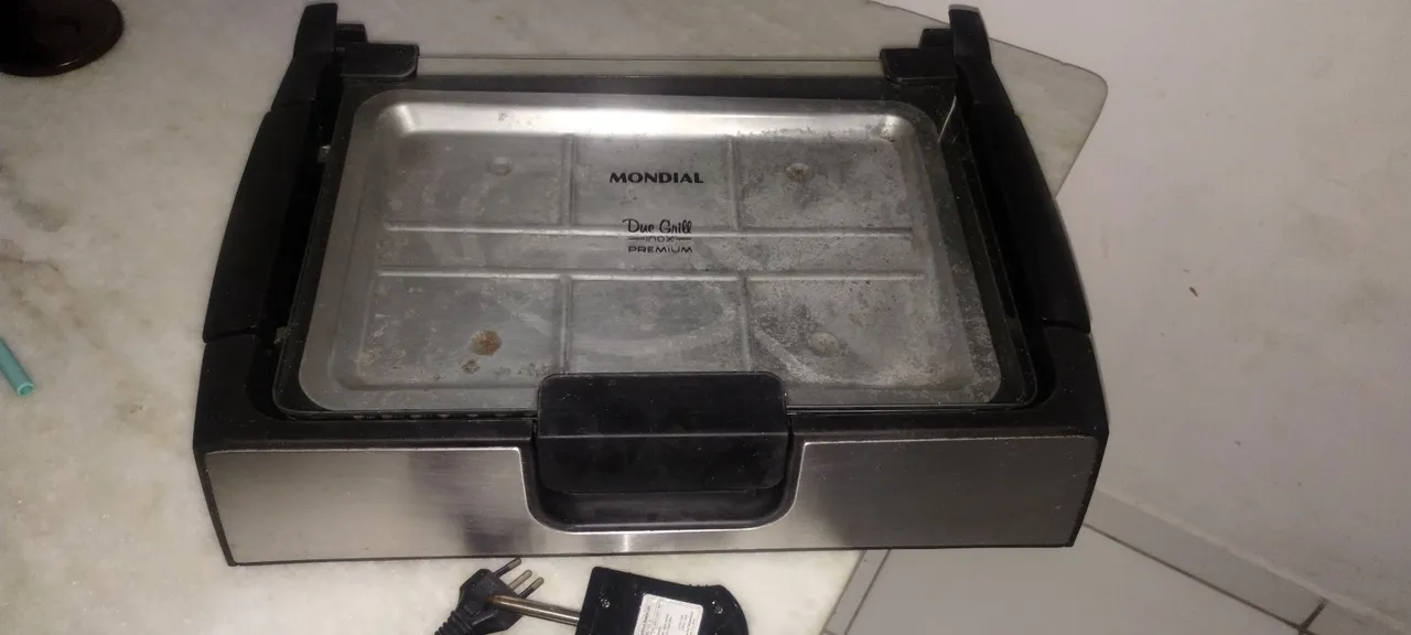 Churrasqueira Elétrica Mondial Due Grill Premium