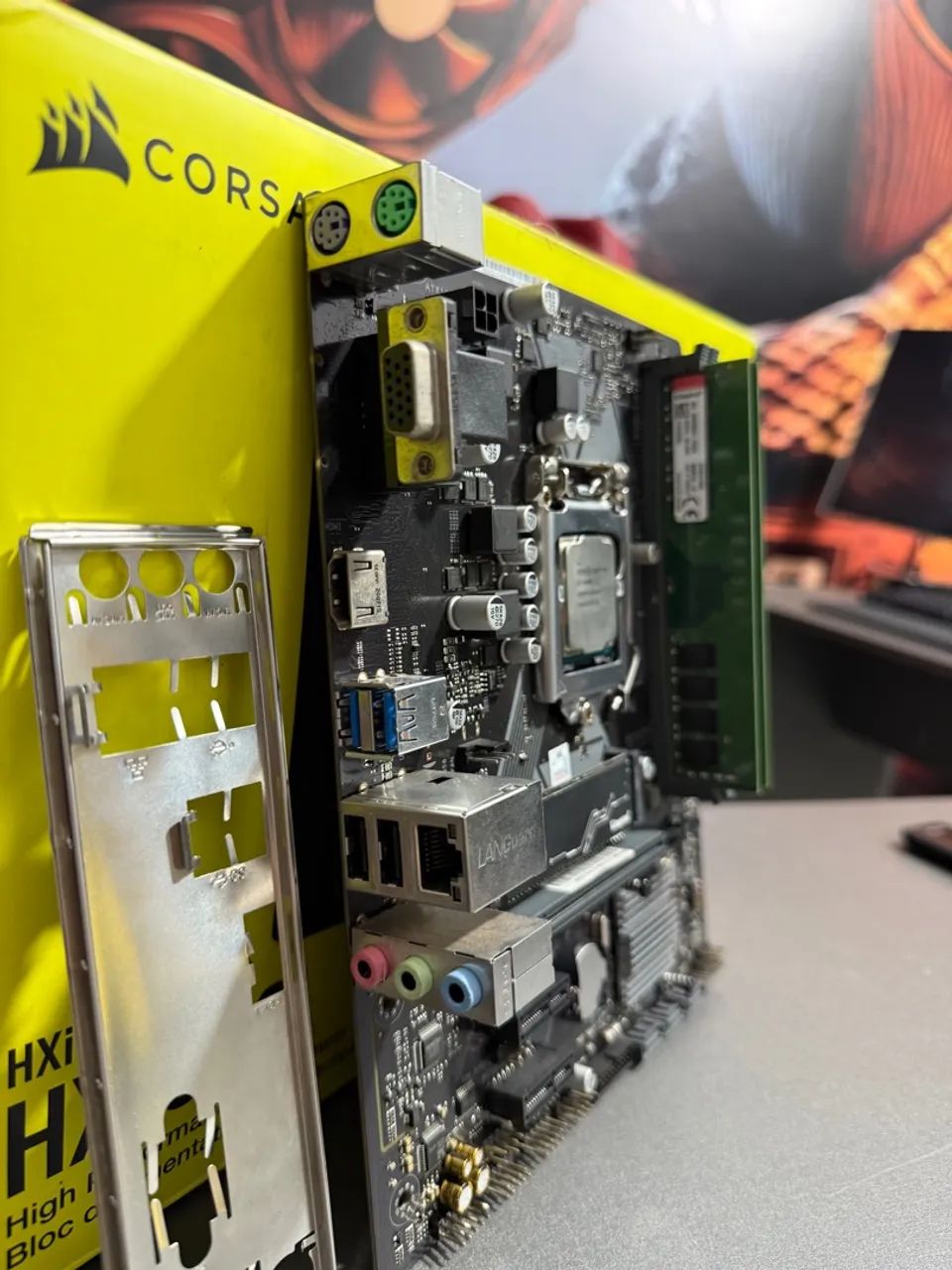 PLACA MAE ASUS PRIME H310M-E R2.0/BR PROCESSADOR I5 9400f 4.1 9 GEN 6 - Foto 6