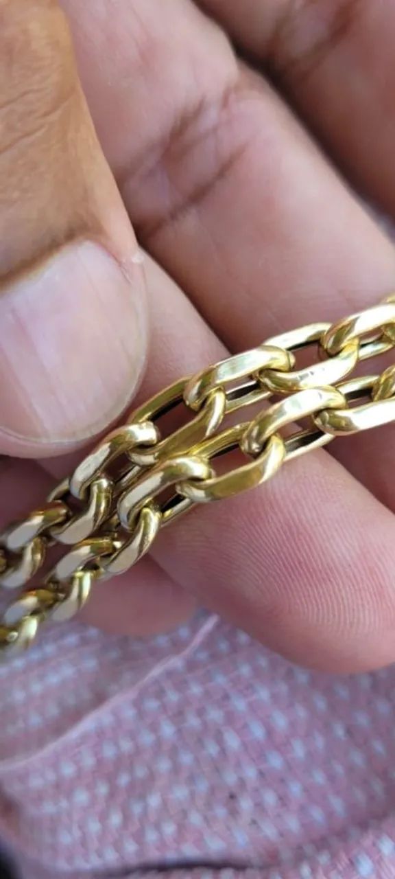 Corrente de Ouro 18k com 32.4 gr 73cm  - Foto 5