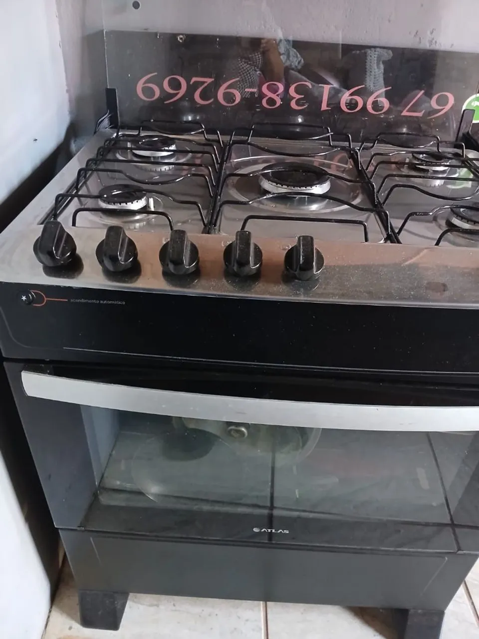 Fogão Atlas com Acendimento Automático