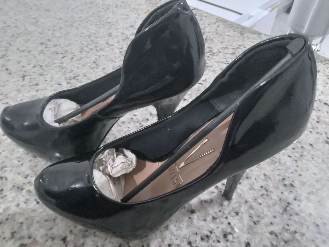 Scarpin Vizzano Preto Elegante - Foto 2