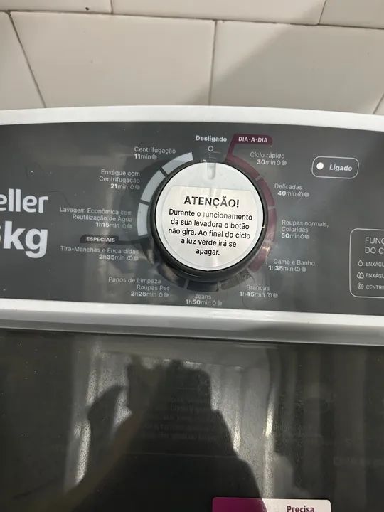 Máquina de Lavar Mueller 6kg - 110v/127v - Foto 3