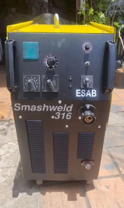 ?Máquina de solda Mig Esab Smashweld 316 - Foto 6