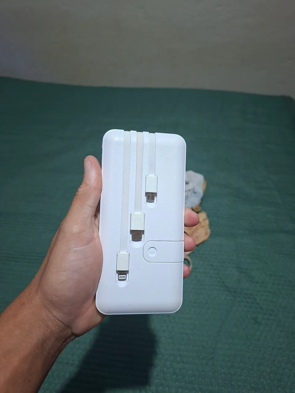 Carregador portátil novinho