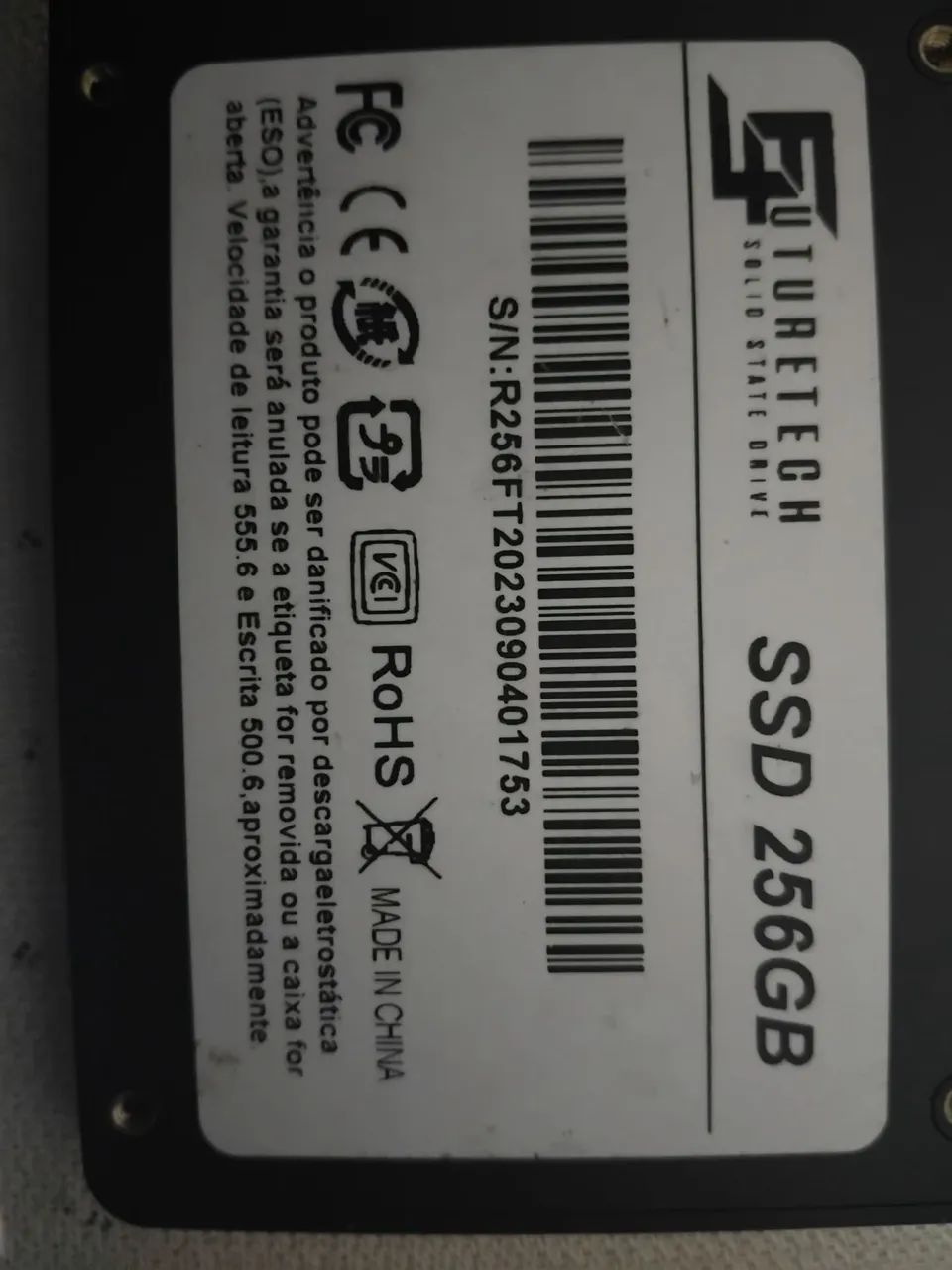 SSD 256GB futuretech + Nvme 256gb WD green - Foto 3
