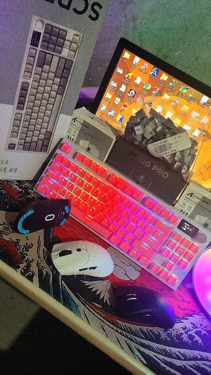 Vendo TECLADOS E MOUSES!!! - Foto 6