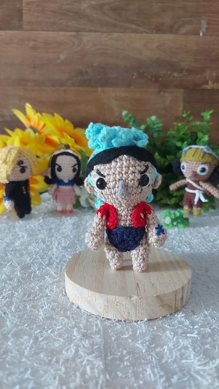 Franky - One Piece Amigurumi - Foto 2