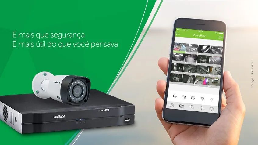 Instalação de Câmeras de Segurança em 12x sem juros no cartão