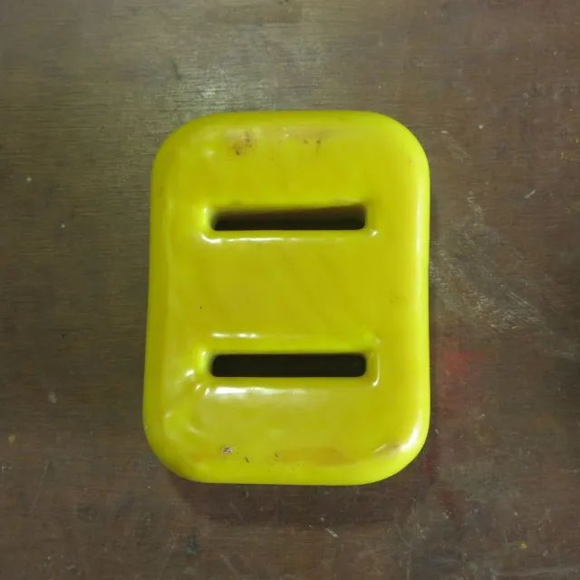 Lastro (peso) 3 kg para mergulho autônomo/livre - chumbo emborrachado usado ótimo estado - Foto 2