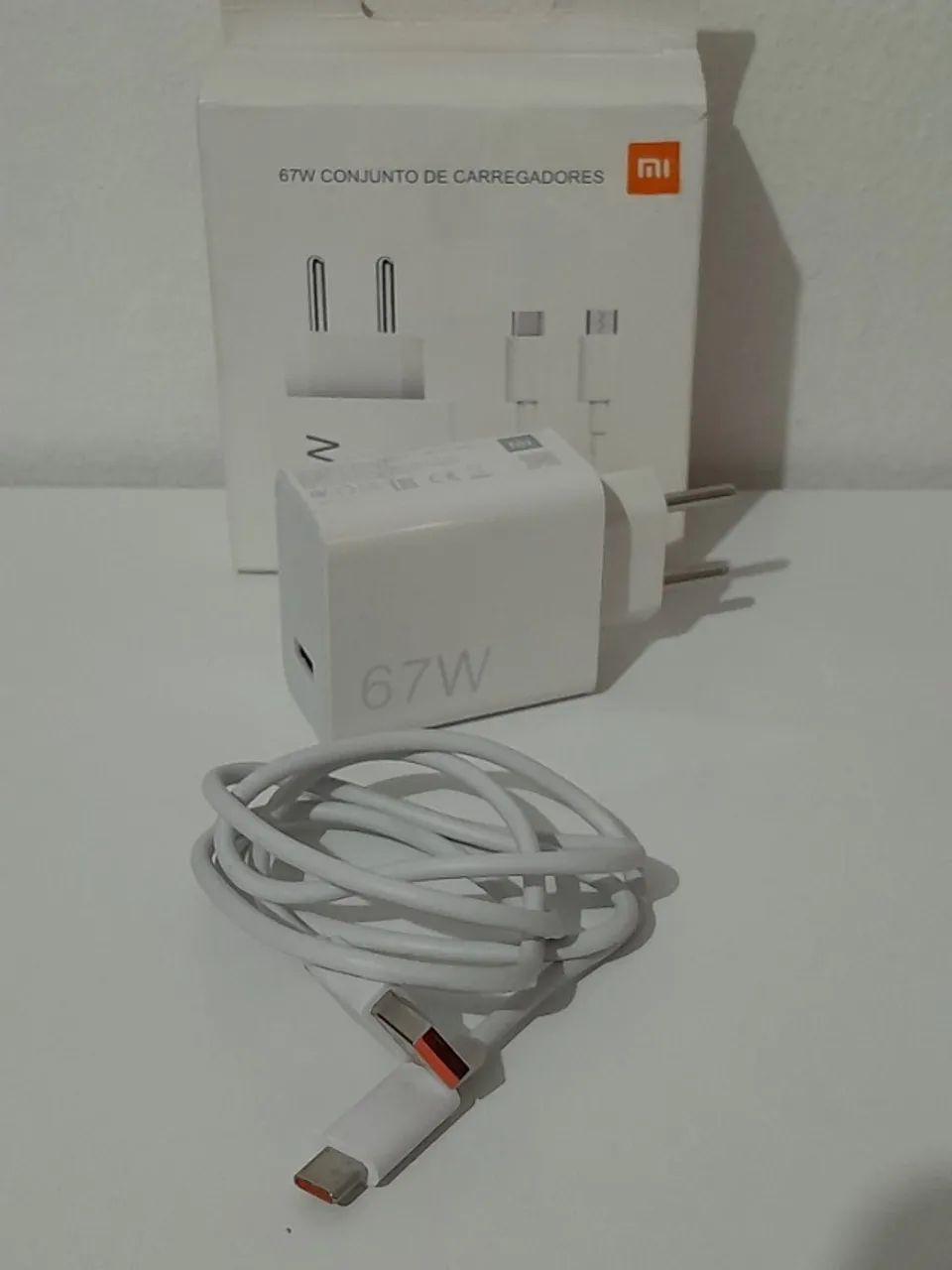 Carregador 67W Tipo C Xiaomi - Foto 3