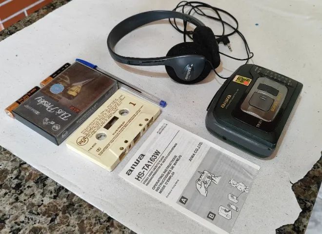 Walkman Aiwa HS-TA163W - Raridade - Foto 6