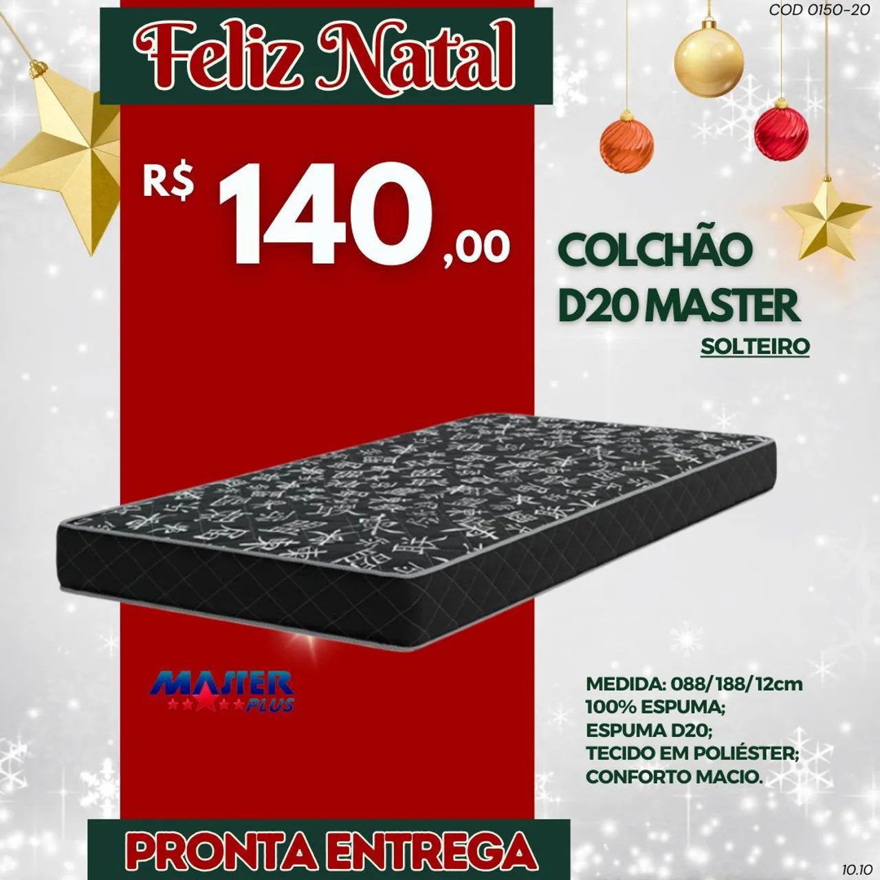 Colchão solteiro D20 