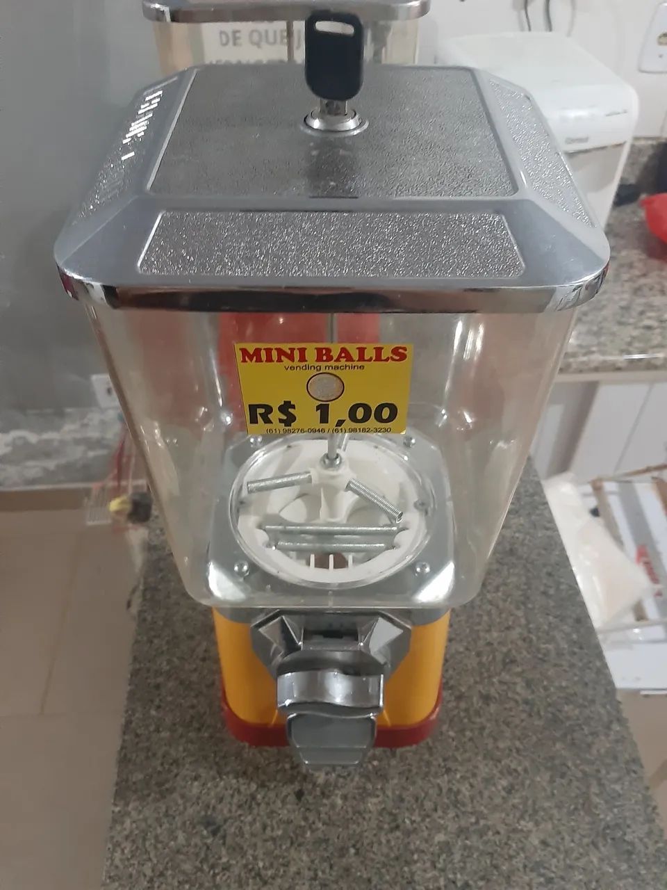 Máquina de bolinhas 