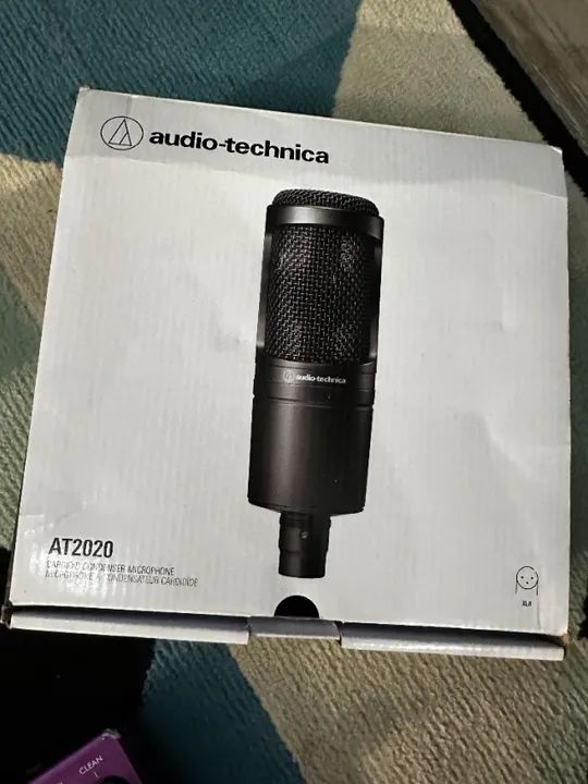 Audio Technica AT2020  - Comprada no USA