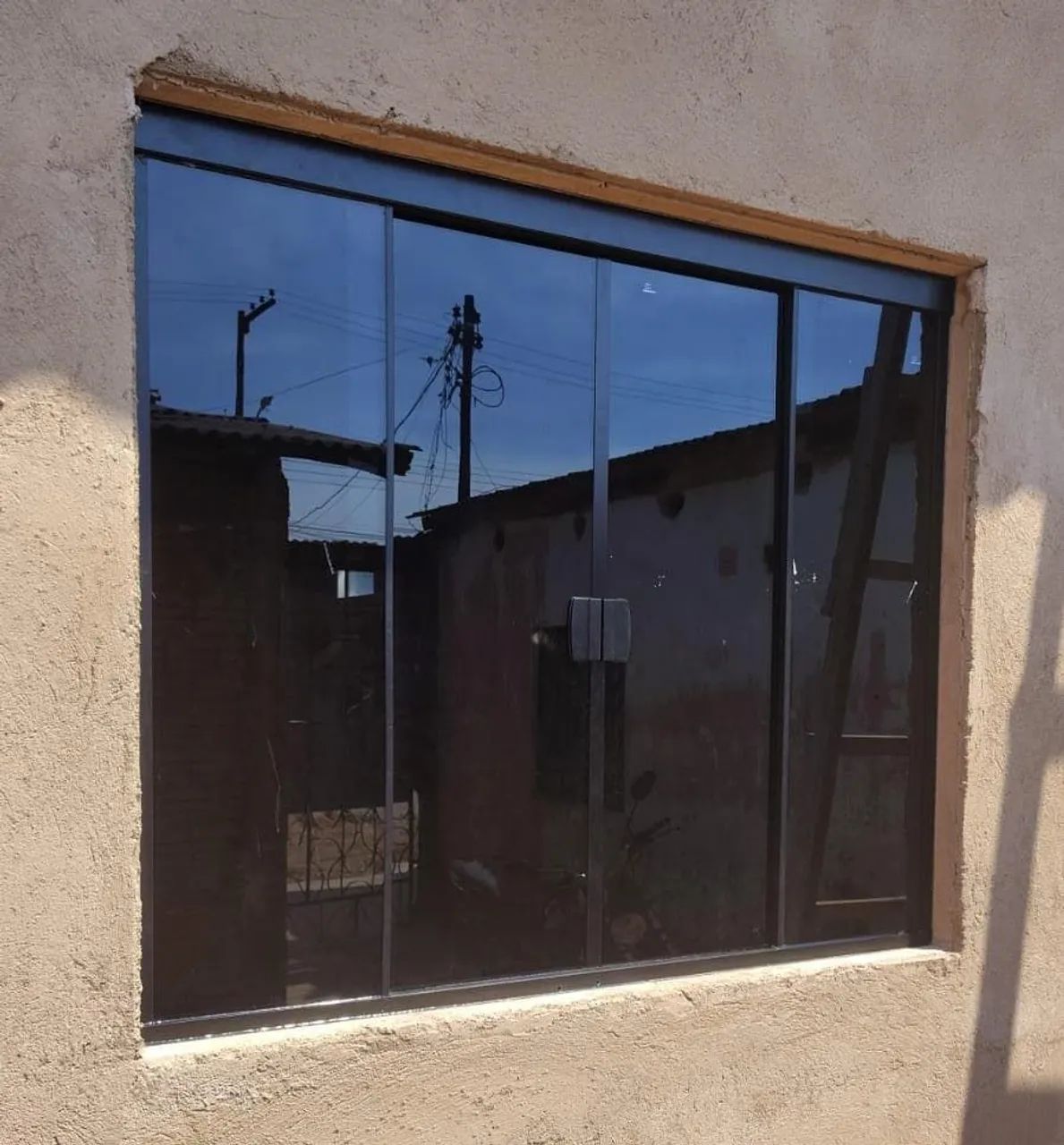 Janela de Vidro Temperado