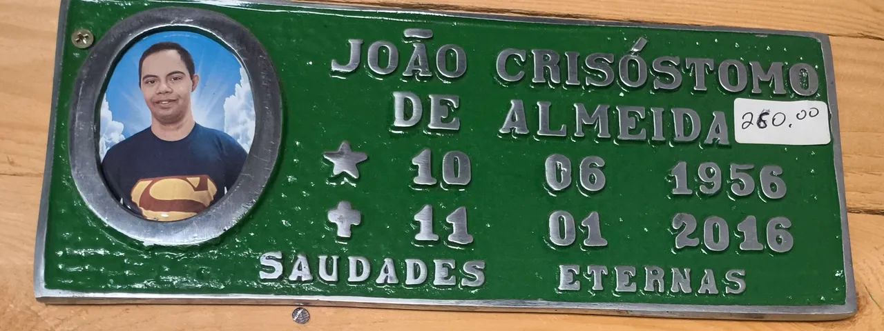 Placa jazigo - Foto 2