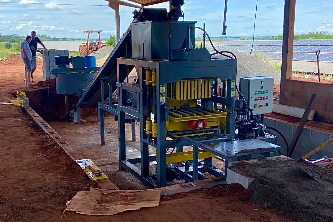 Máquina de blocos bloquete paver hidráulica 
