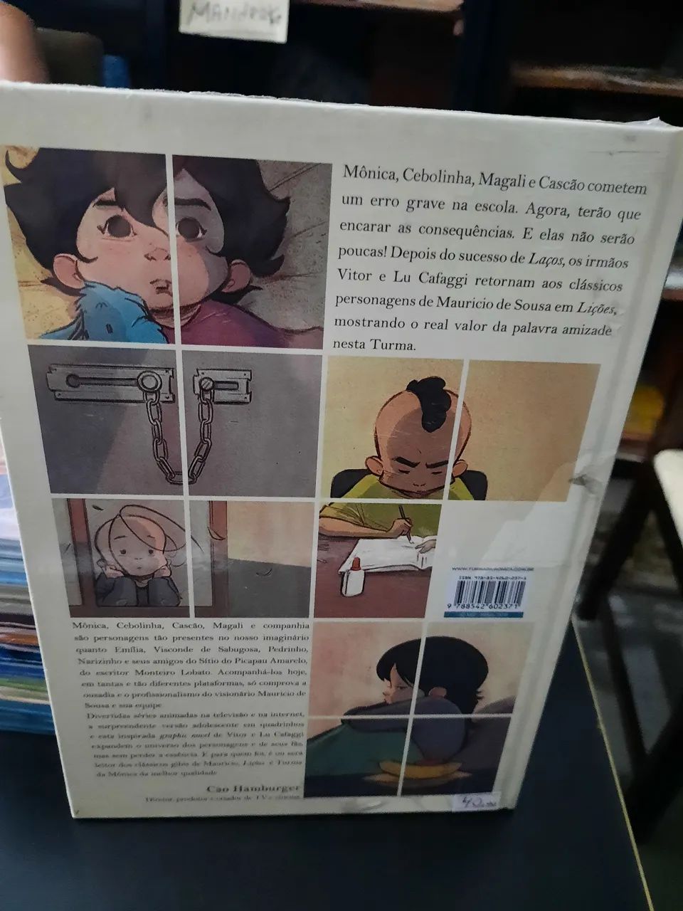 Turma da Mônica-LIÇÕES editora:panini comics(Maurício de Sousa) - Foto 4