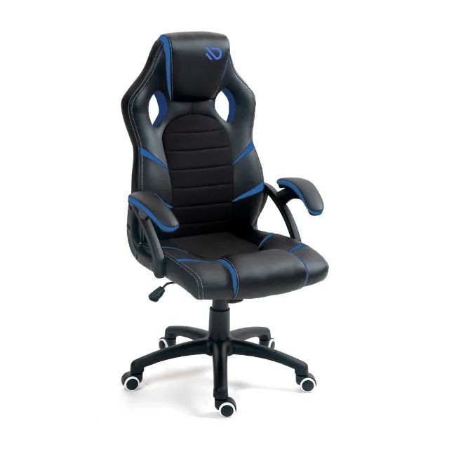 Cadeira Gamer Duex Infinite Boost Black/Blue DX9002BKB - WZetta - Foto 4