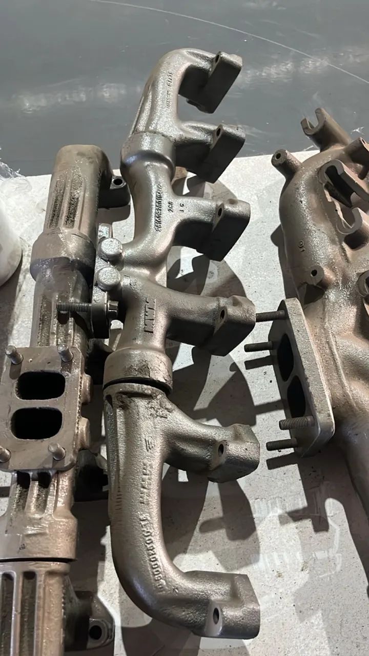 Coletor de escape motor mwm