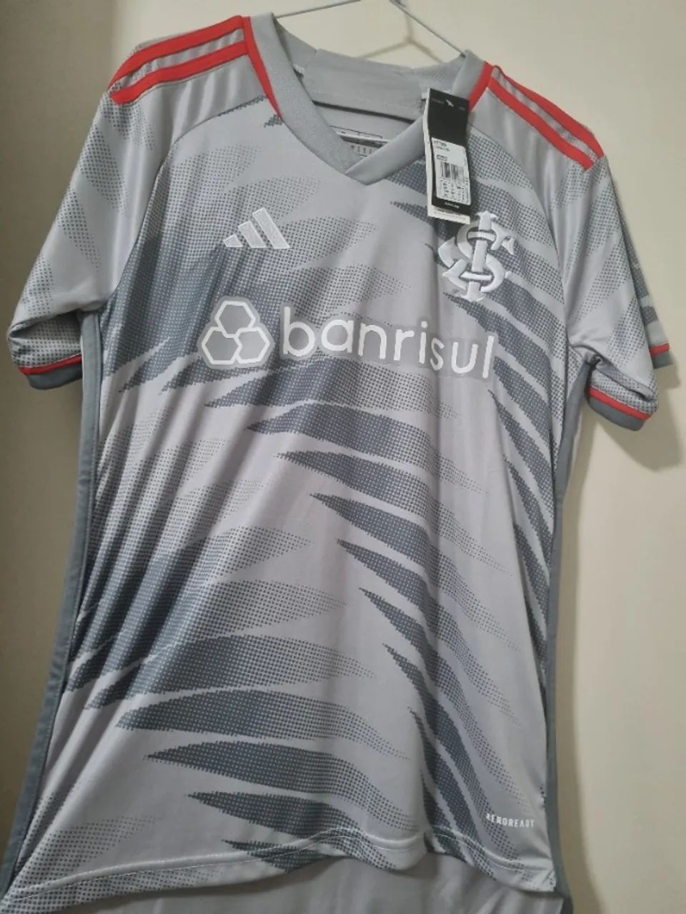 Camisa Internacional 2024 Cinza - Foto 3