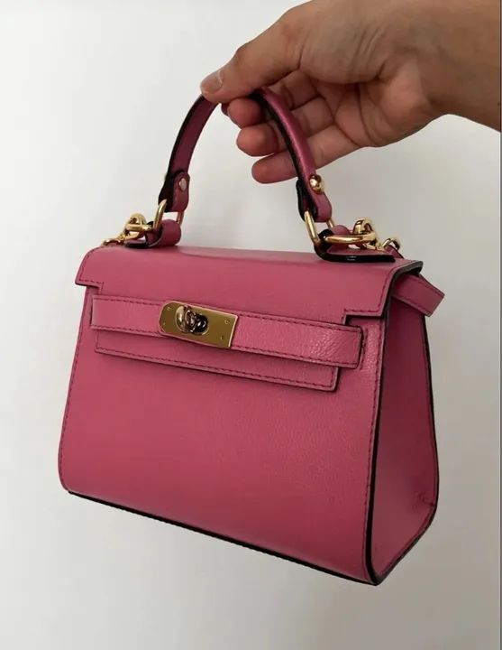 Bolsa de Luxo Rosa - Foto 3