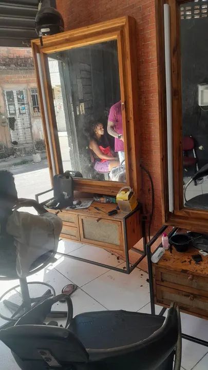 Bancada de barbearia ou salão de beleza - Foto 2