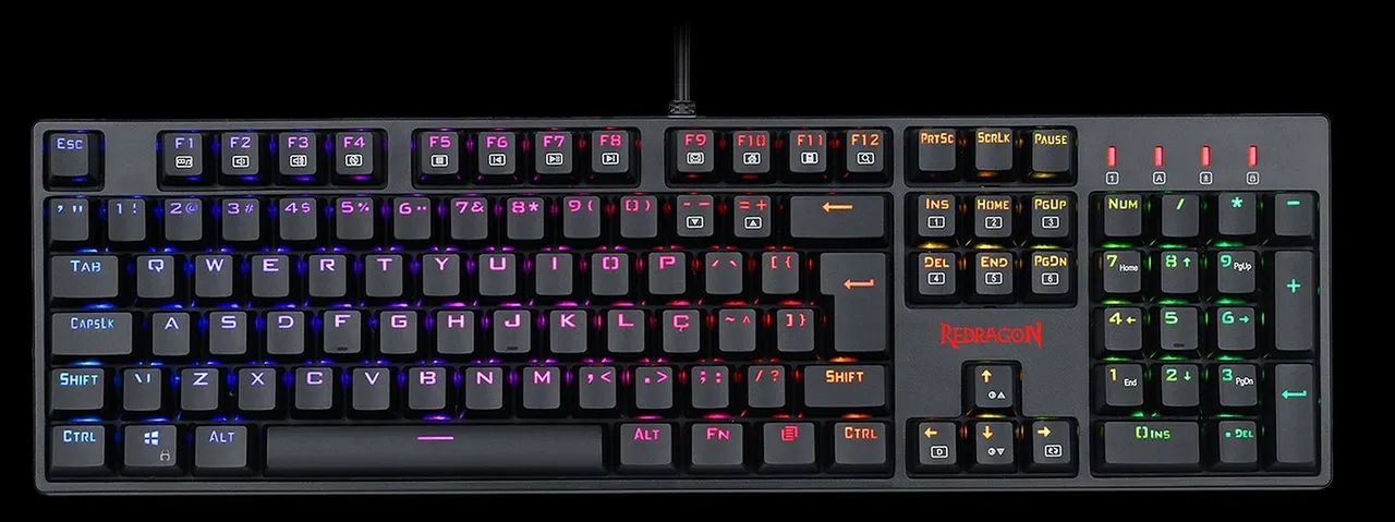 Teclado Redragon Surara Pro switch brown