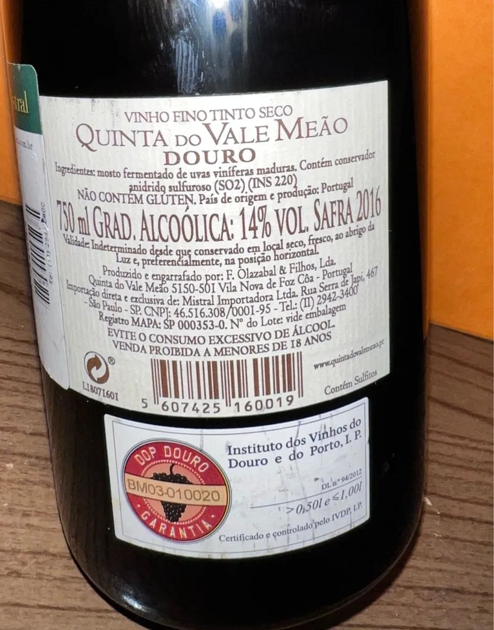 Vinho Tinto Quinta do Vale Meão 2016 - Foto 5