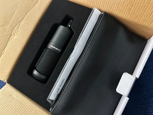 Audio Technica AT2020  - Comprada no USA - Foto 3