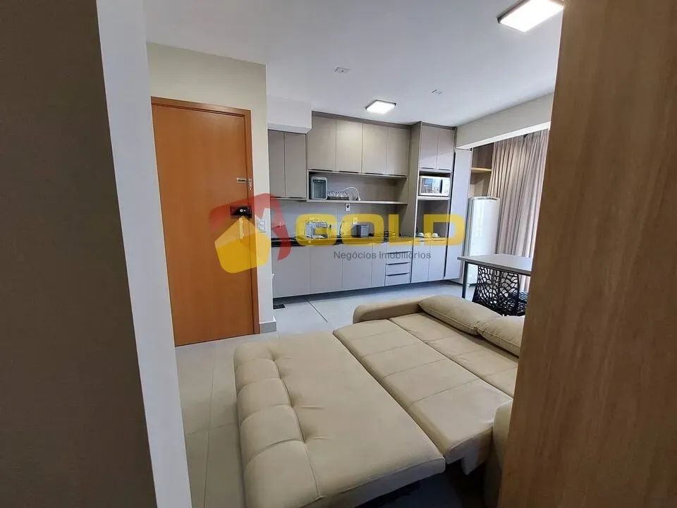 Apartamento Mobiliado para Venda em Uberlândia, Santa Maria, 1 dormitório, 1 suíte, 1 banh