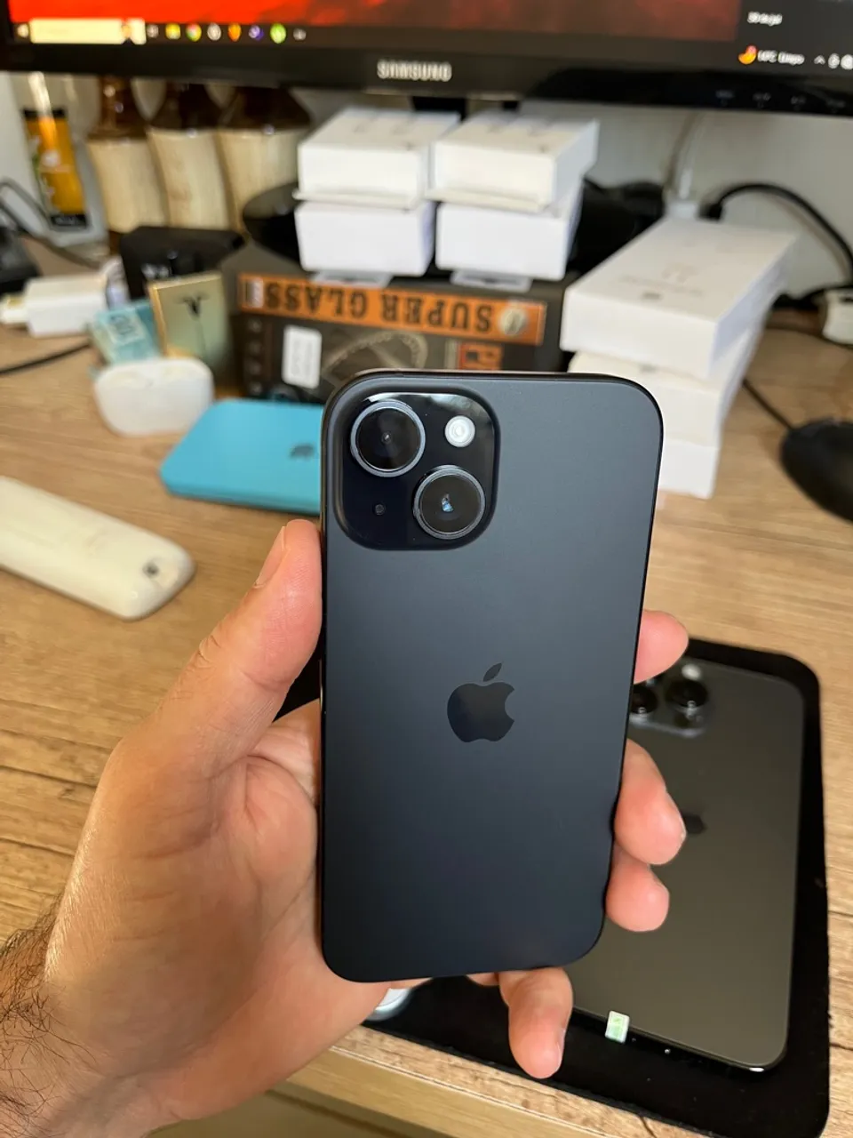 iPhone 14 - Preto - 128GB - Novo