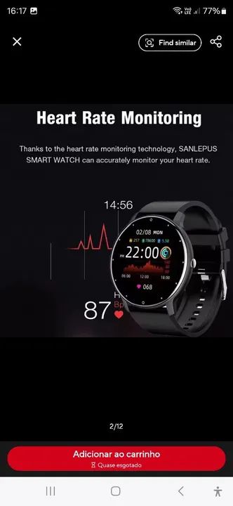 Smartwatch LIGE  - Foto 6