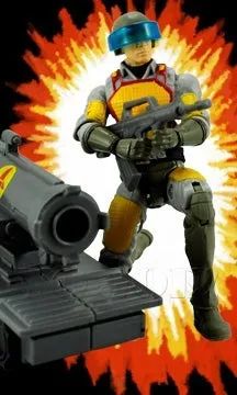 GIJoe BOMBARDIER (v1) S.A.F. EXPERIMENTAL WEAPONS 