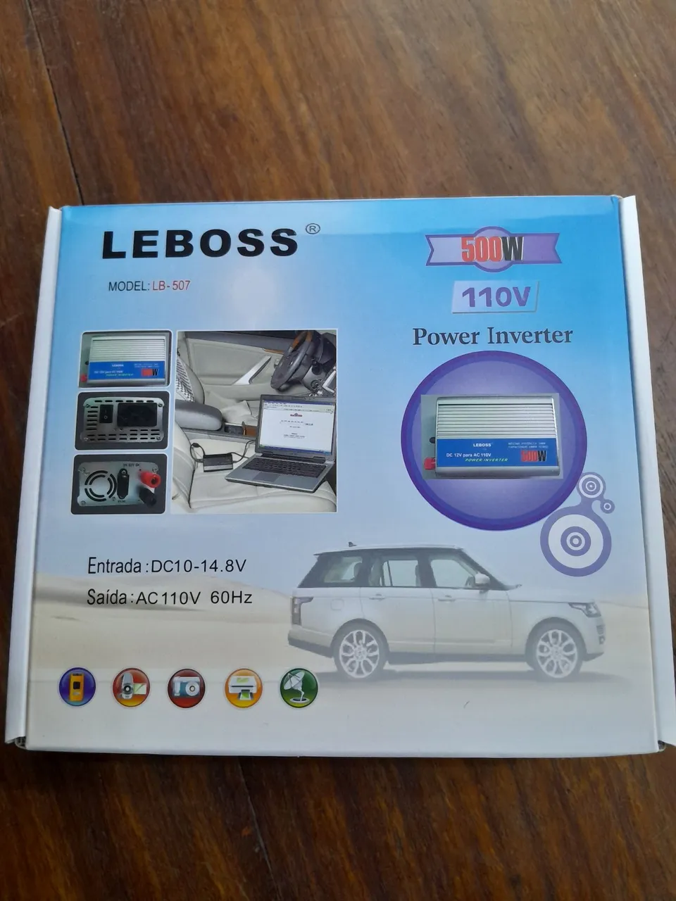Inversor de Tensão LEBOSS 500W 110V para Carro