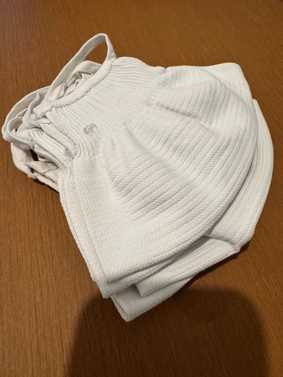 Kit com 5 Máscaras de tecido branco LUPO