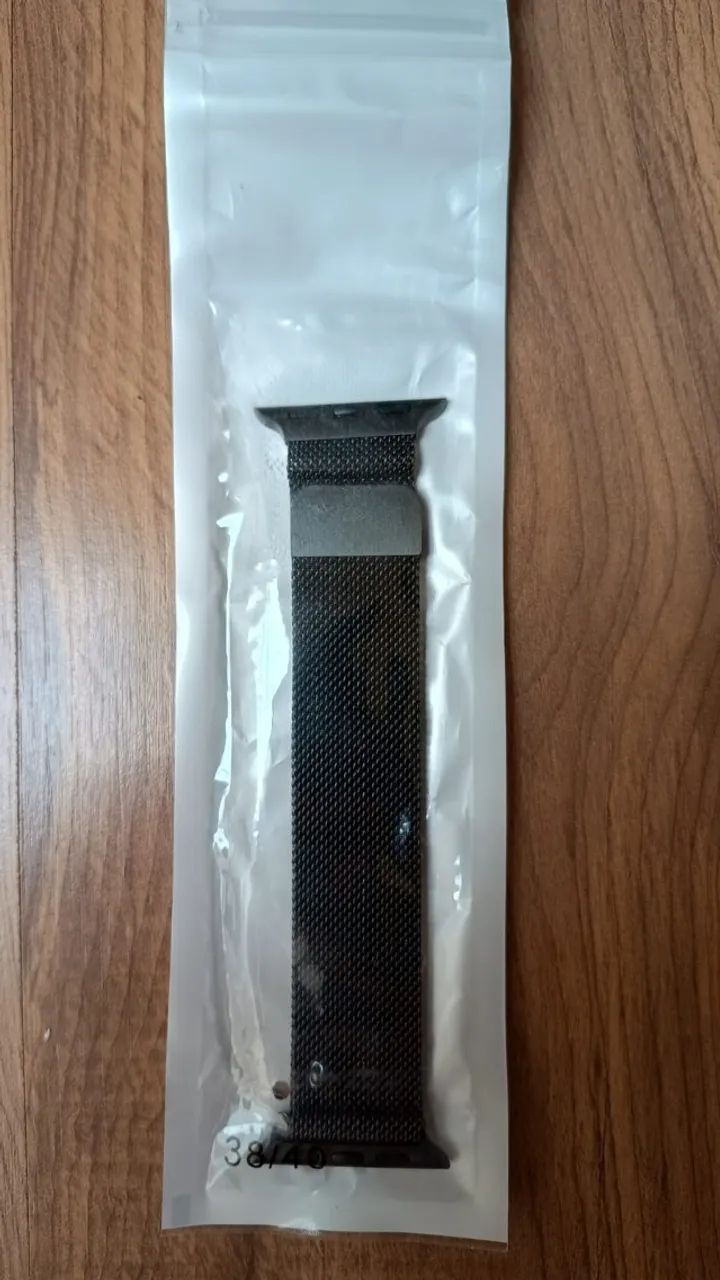 Pulseira Milanese De Aço Metal Para Smartwatch De 42/44/45/49mm