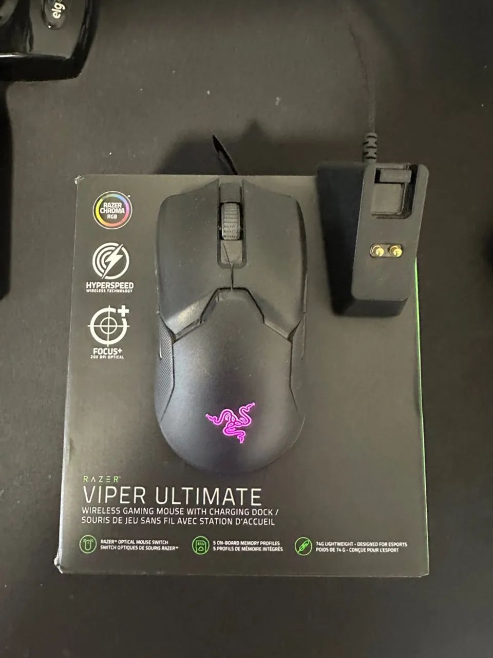 Razer Viper Ultimate - Mouse Gamer Sem Fio