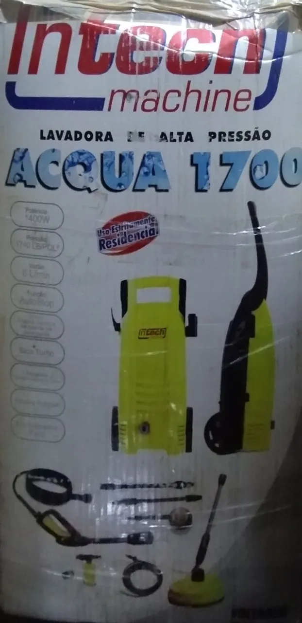Lavadora de Alta Pressão Intech Machine ACQUA 1700