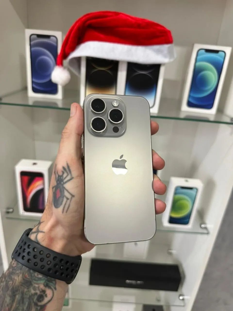 Iphone 15 pro 128gb IMPECAVEL LOJA FISICA + BRINDES