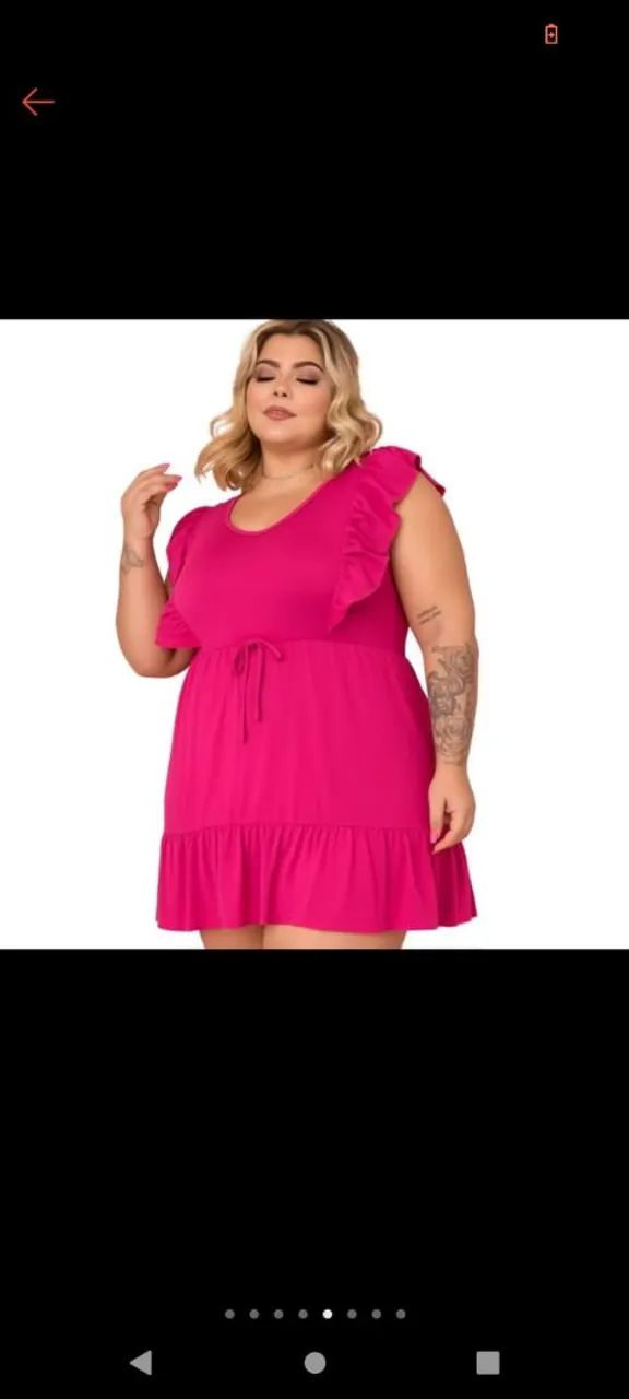 Vestido plus size 