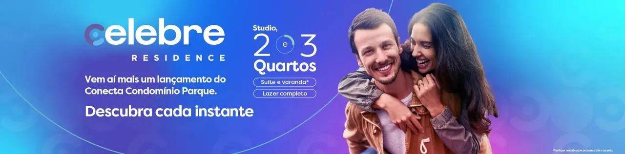 Lançamento Apartamento na Planta 1,2 e 3 Quartos com Suite 