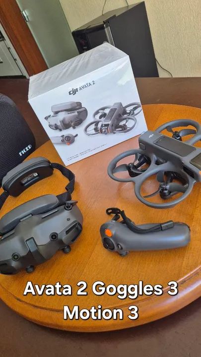 Drone DJI Avata 2 Fly More, Novo, Goggles 3 Motion 3 - Foto 4