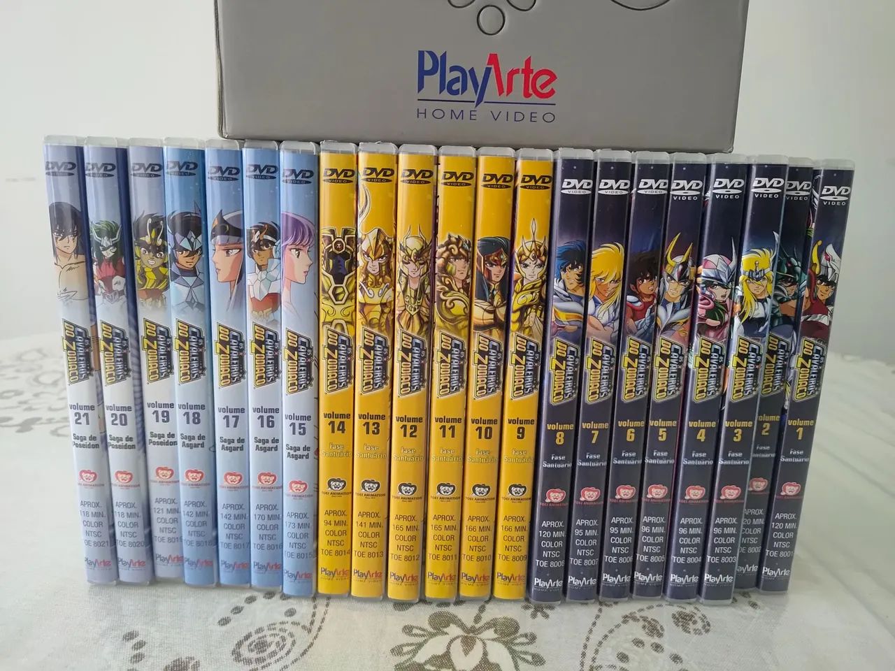 Box cavaleiros do zodiaco completo - CDs, DVDs etc - Samambaia