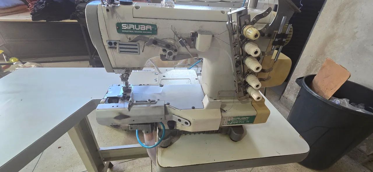 Máquina de Costura Refiladeira Siruba jd007 - Foto 2