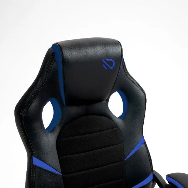 Cadeira Gamer Duex Infinite Boost Black/Blue DX9002BKB - WZetta - Foto 3