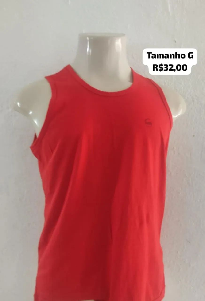 Regatas masculina P,M,G e GG - Foto 3